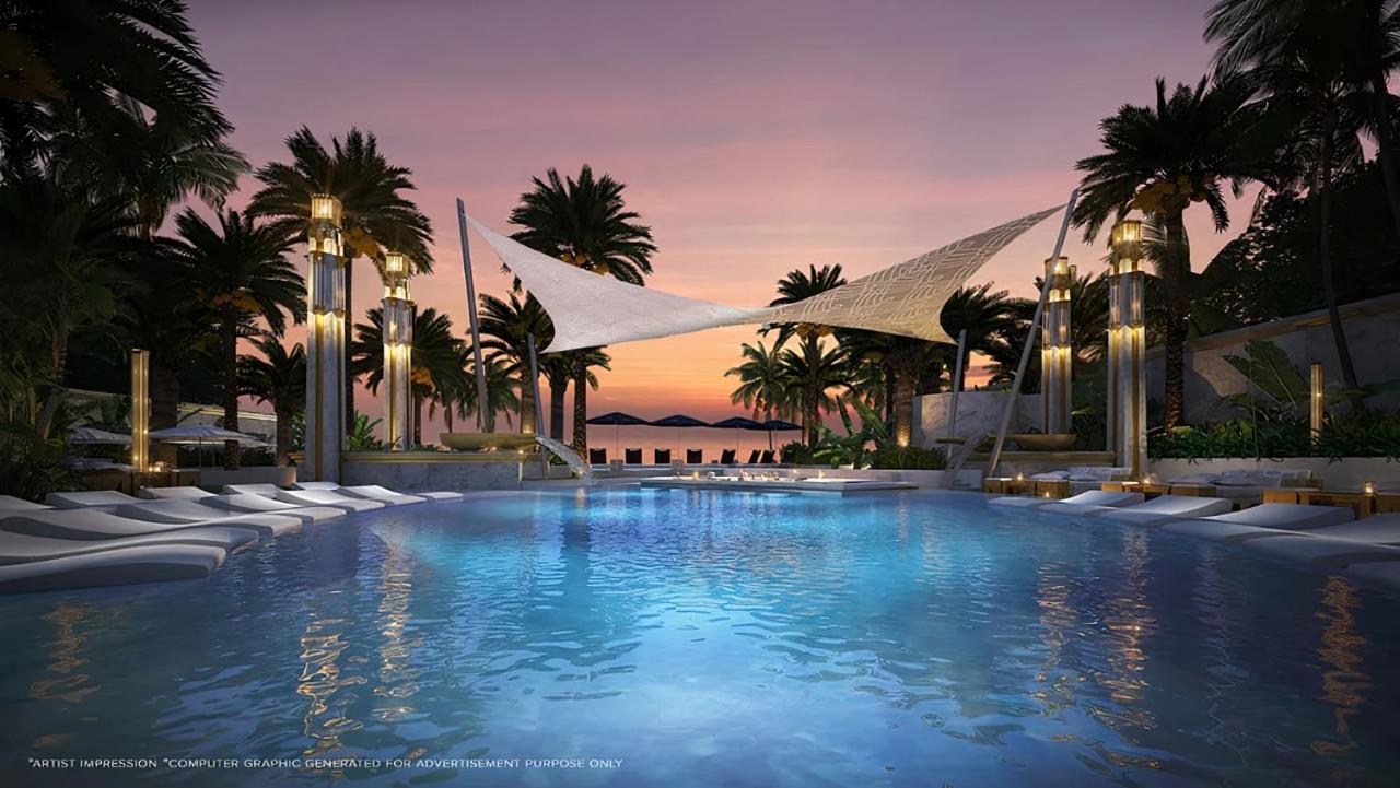 Luxury Sea View Room Beach Front Luxury Джомтьен Экстерьер фото