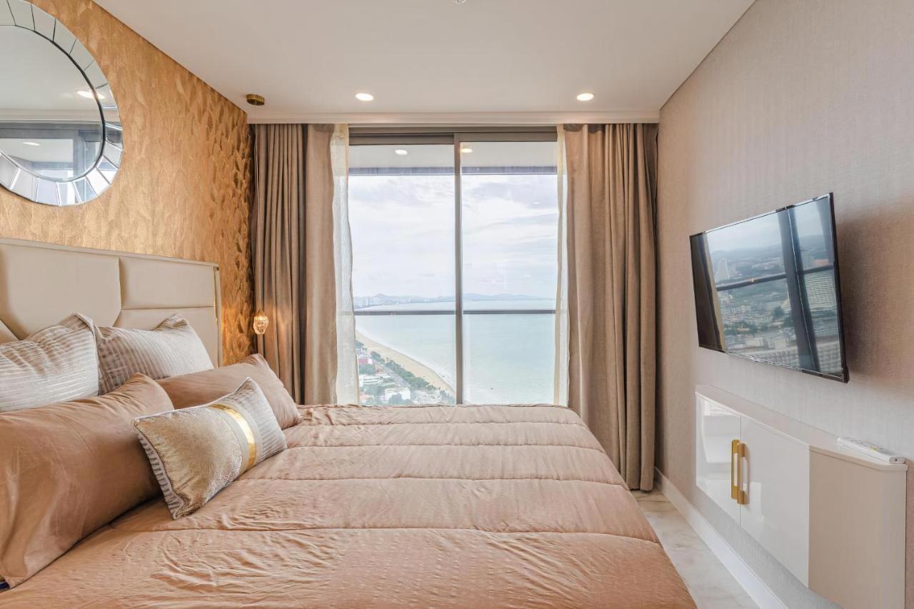 Luxury Sea View Room Beach Front Luxury Джомтьен Экстерьер фото