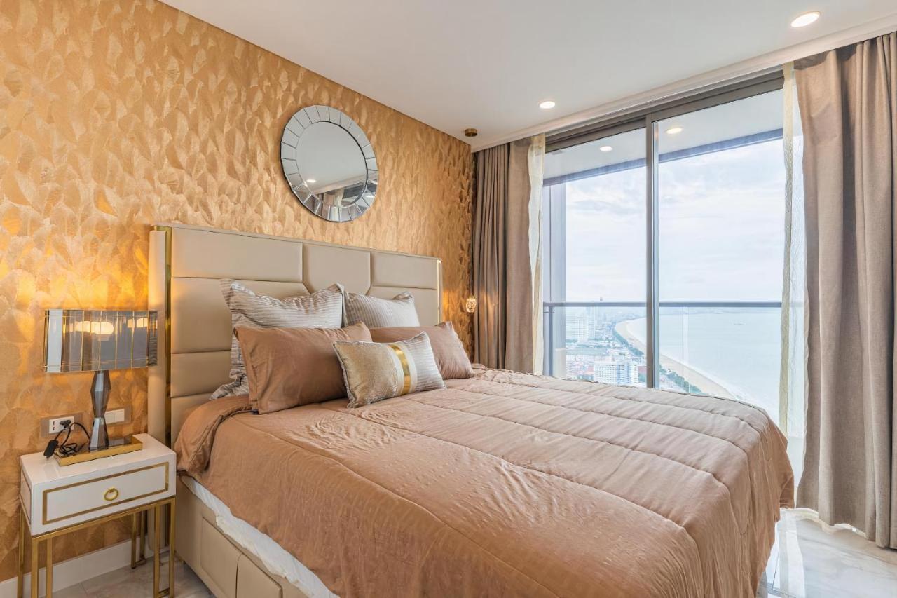 Luxury Sea View Room Beach Front Luxury Джомтьен Экстерьер фото