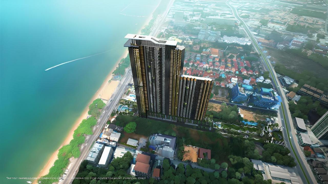 Luxury Sea View Room Beach Front Luxury Джомтьен Экстерьер фото