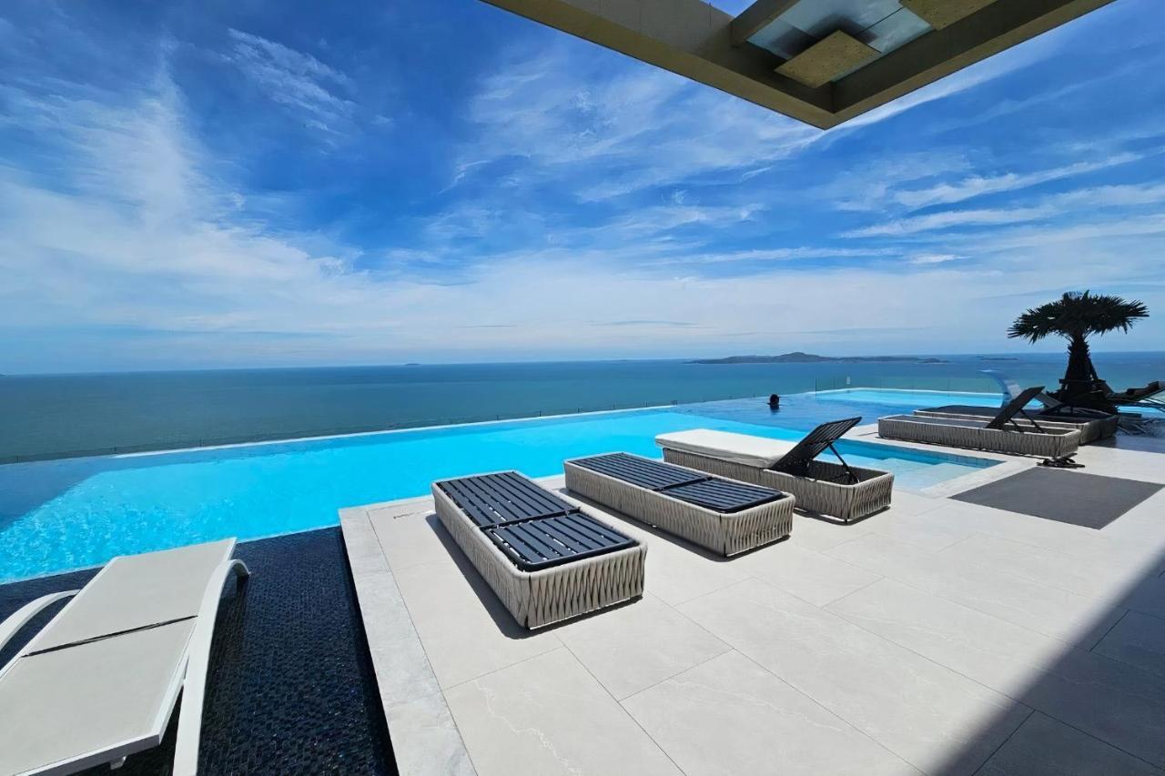 Luxury Sea View Room Beach Front Luxury Джомтьен Экстерьер фото